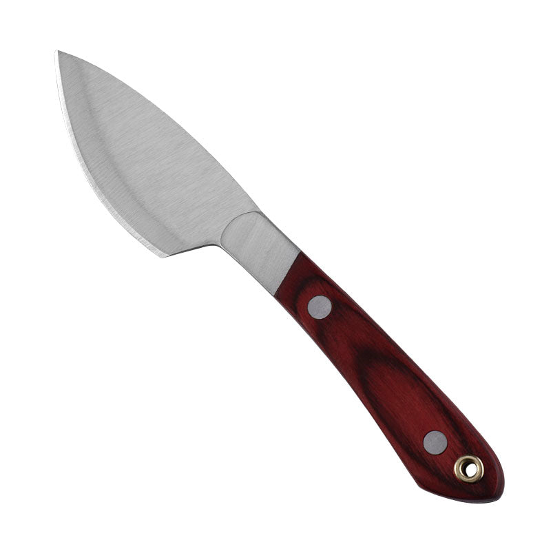 Hard Cheese Knife with Stainless Steel Blade & Pakkawood Handle