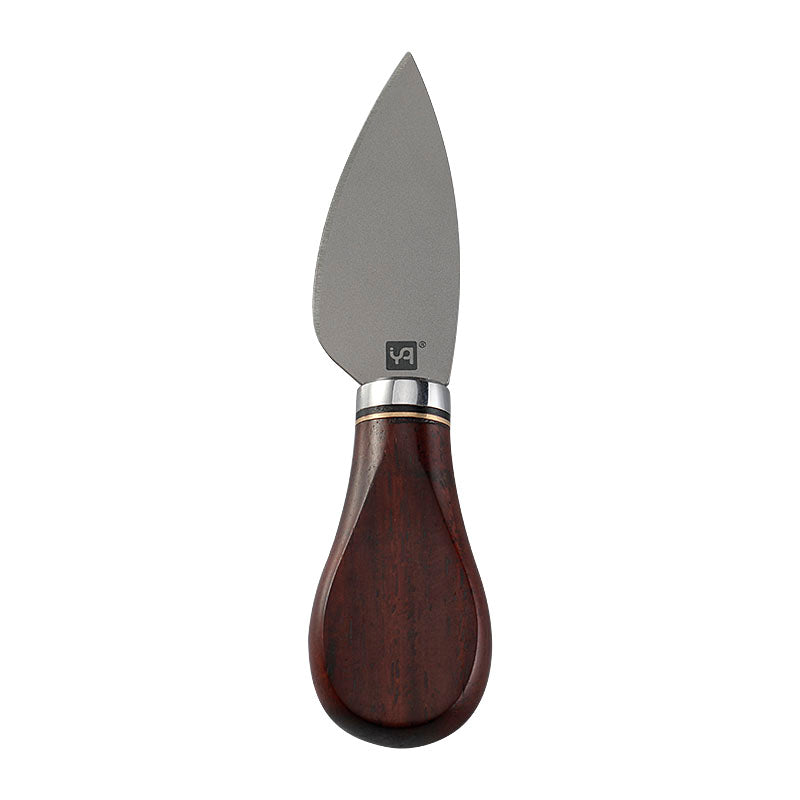 Titanium Hard Cheese Knife with Rosewood Handle