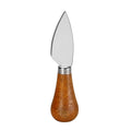 Pointed Hard Cheese Knife with Acacia Wood Bulb Handle