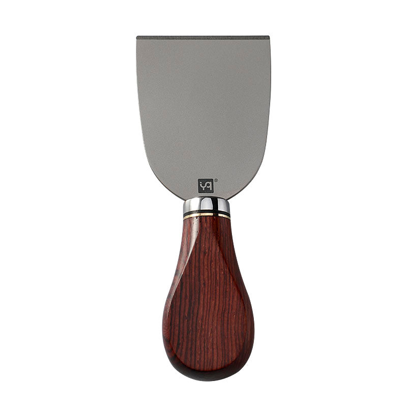 Titanium Cheese Cleaver with Padauk Wood Handle