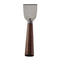 Damascus Steel Cheese Cleaver with Walnut Wood Handle