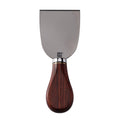 Titanium Cheese Cleaver with Rainbow Colorwood Handle