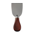 Titanium Cheese Cleaver with Rosewood Handle