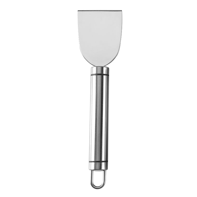 Wide-Blade Cheese Cleaver with Stainless Steel Blade & Cylindrical Handle with Hanging Loop