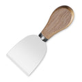 Cheese Cleaver with Rubberwood Handle