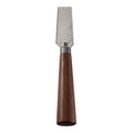 Damascus Steel Cheese Spreader with Walnut Wood Handle