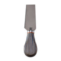 Titanium All-Purpose Cheese Knife with Blue Colorwood Handle