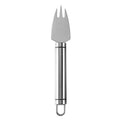 Three-Prong Cheese Fork with Stainless Steel Tines & Cylindrical Handle with Hanging Loop