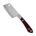 Cheese Cleaver with Hanging Hole, Stainless Steel Blade & Pakkawood Handle