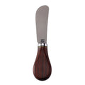 Titanium Butter Knife & Cheese Spreader with Rainbow Colorwood Handle