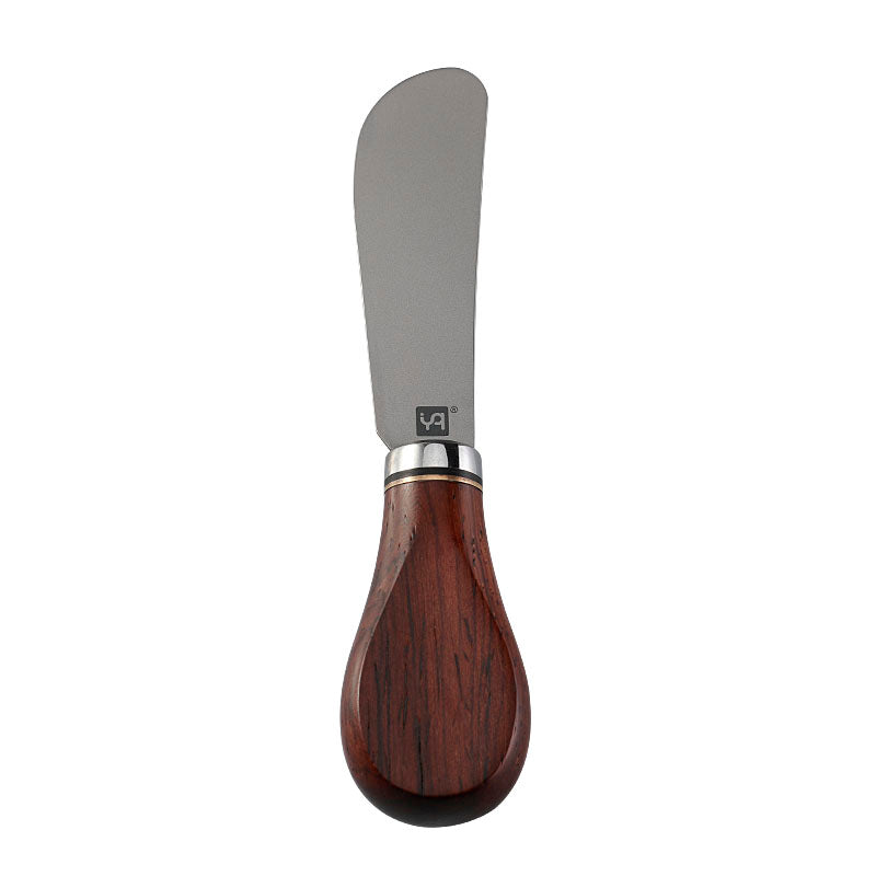 Titanium Butter Knife & Cheese Spreader with Rosewood Handle