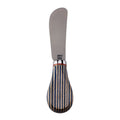 Titanium Butter Knife & Cheese Spreader with Blue Colorwood Handle