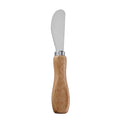 Rubberwood Handle Cheese Spreader