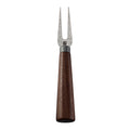 Damascus Steel Cheese Fork with Walnut Wood Handle