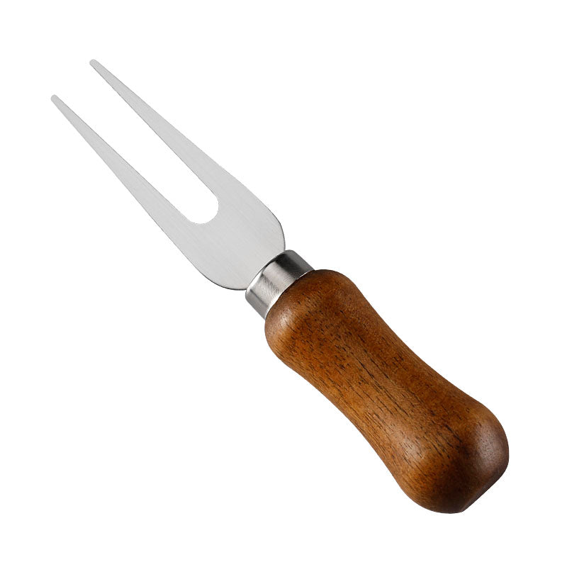 Acacia Wood Handle Cheese Fork