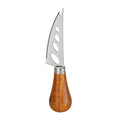 Serrated Soft Cheese Knife with Acacia Wood Bulb Handle