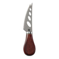 Titanium Soft Cheese Knife with Padauk Wood Handle