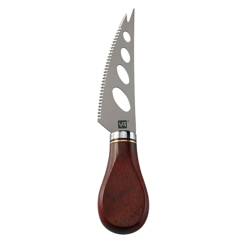 Titanium Soft Cheese Knife with Rosewood Handle